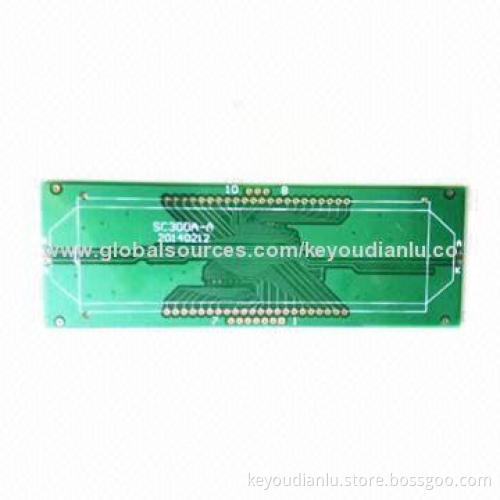 Double-sided Board HASL PCB with 1.6mm Board Thickness